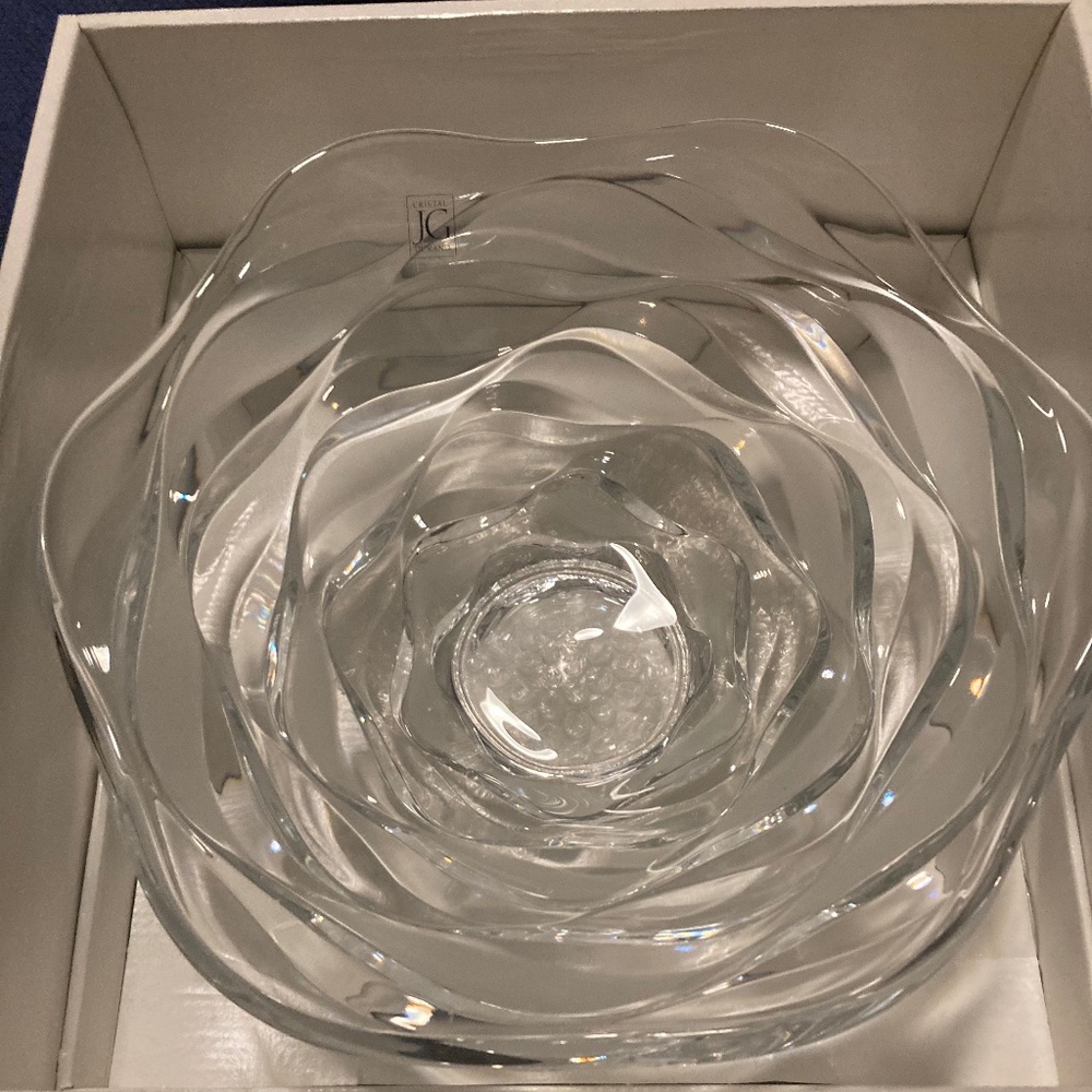 Cristal Durand Crescendo Chrystal Bowl